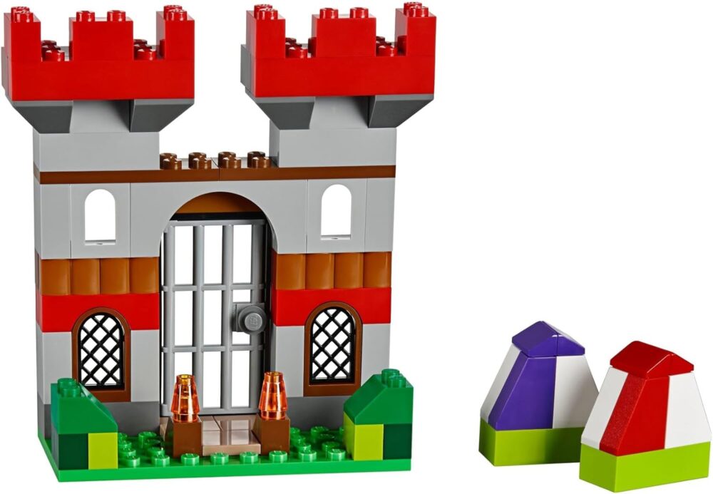 LEGO Classic Large Creative Brick Box 10698 Building Toy Set – 790 Pieces, 33 Colors, Includes Windows, Doors, Baseplates & Tires – Ideal for Home or Classroom Use - Image 7