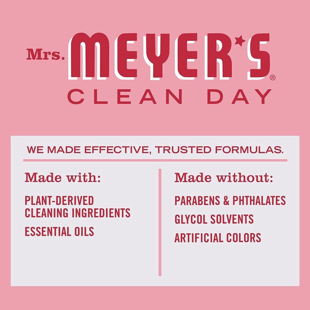 Mrs. Meyer’s Clean Day Peppermint Liquid Hand Soap – 12.5 fl oz Bottles (Pack of 6) - Image 6