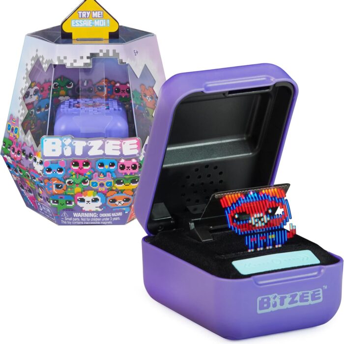 Bitzee Interactive Toy Digital Pet with 15 Animals Inside – Virtual Electronic Pets React to Touch, Kids Toys for Girls and Boys