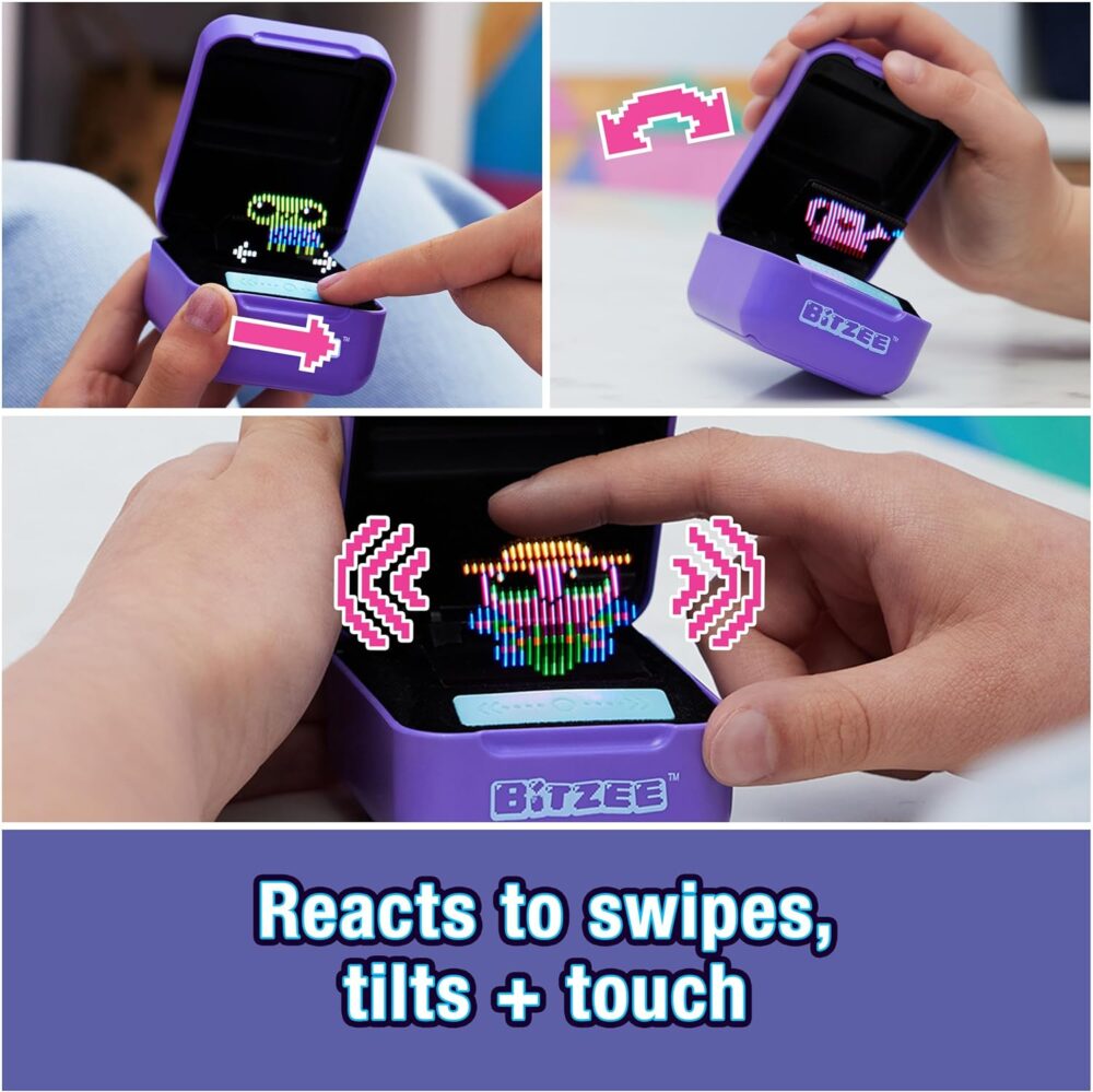Bitzee Interactive Toy Digital Pet with 15 Animals Inside – Virtual Electronic Pets React to Touch, Kids Toys for Girls and Boys - Image 5