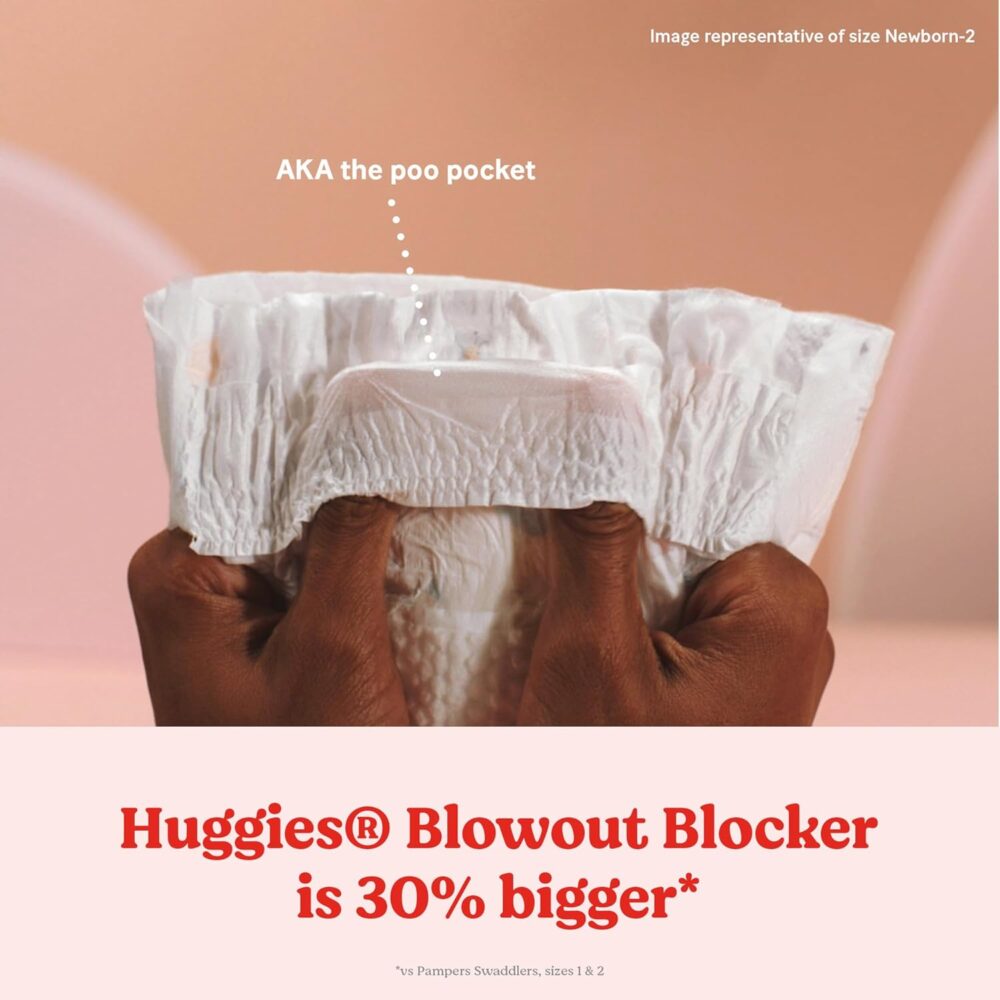 Pampers Pure Protection Diapers Size 1 - 198 Count - Image 6