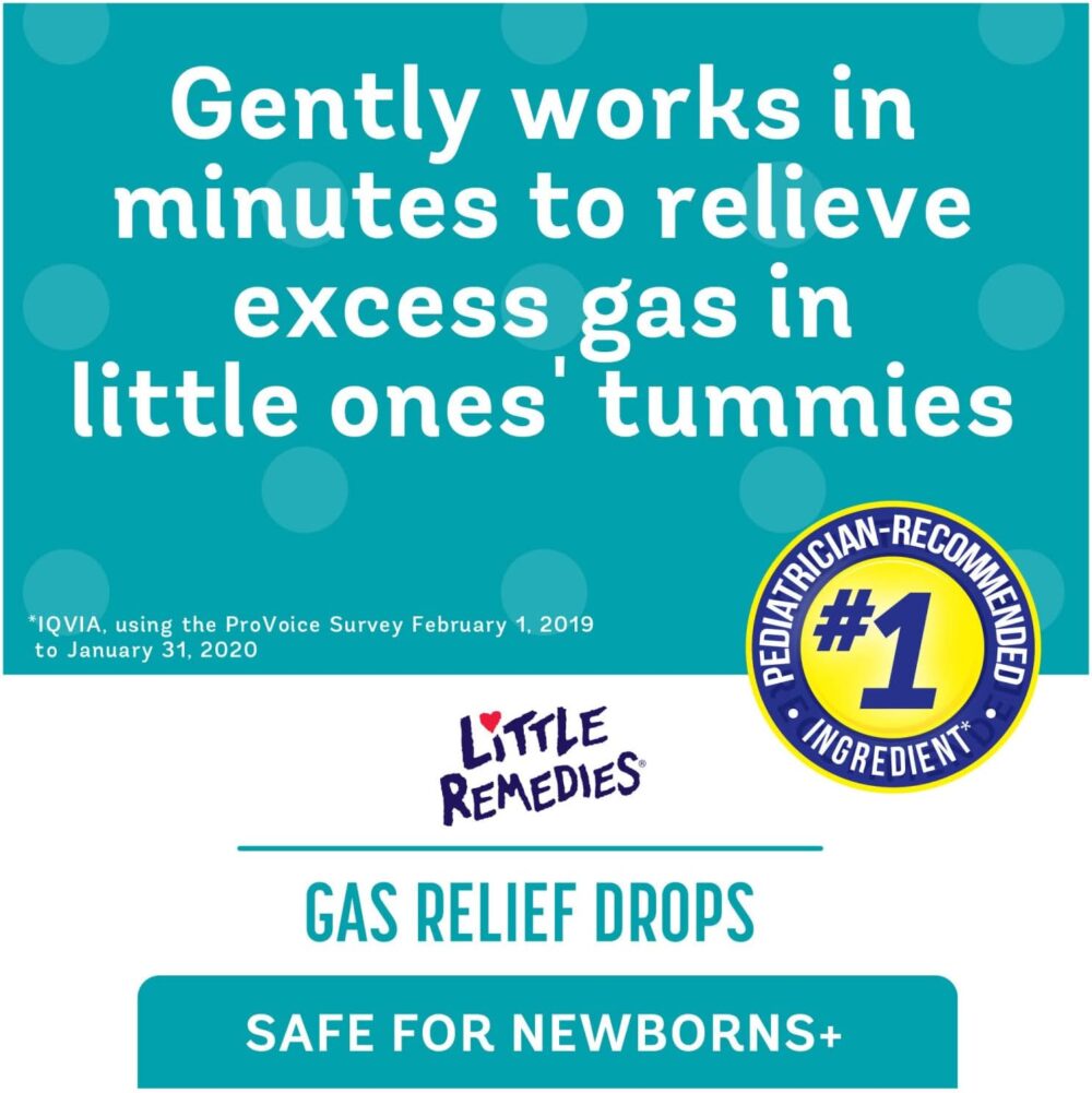 Baby Gas Relief Drops, Natural Berry Flavor - Image 2