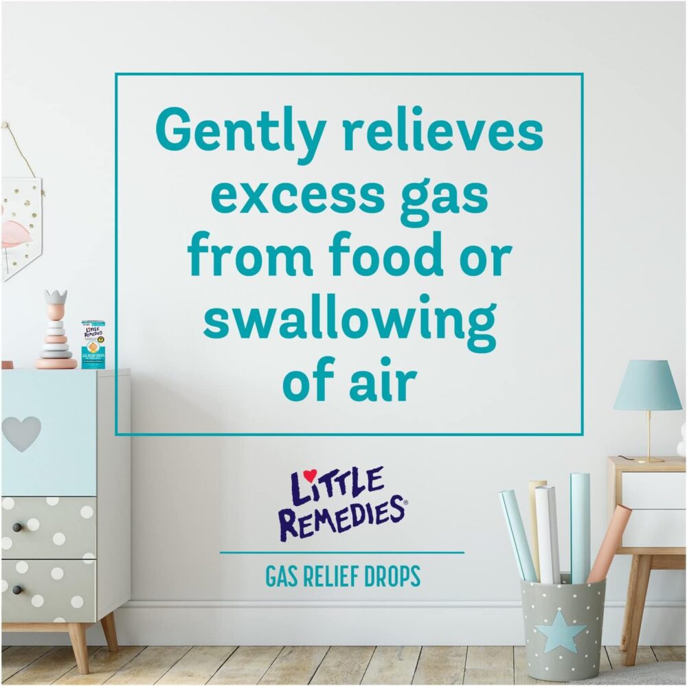 Baby Gas Relief Drops, Natural Berry Flavor - Image 4