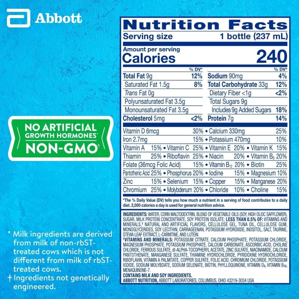 PediaSure Grow & Gain Kids’ Nutritional Shake with Immune Support - Image 2